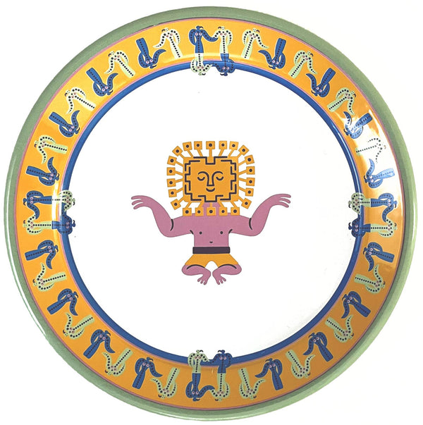 Cosmogenesis Sun King Green Plate