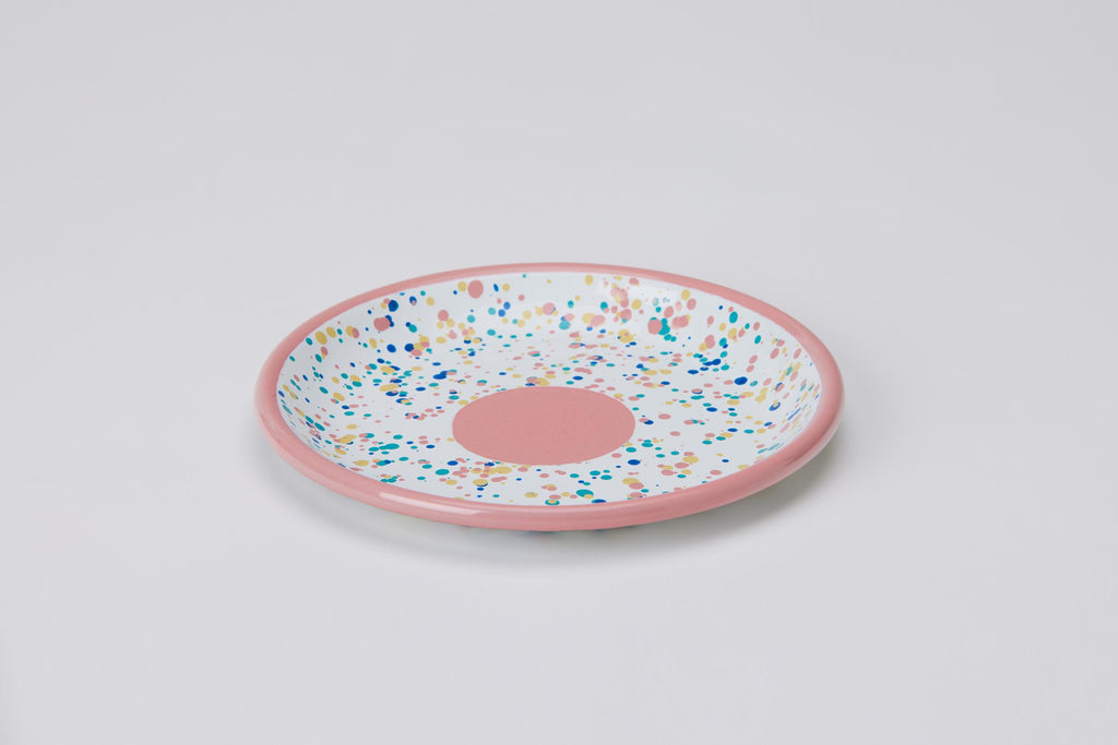 Wonder Wheel Pink Dessert Plate (Box)
